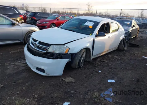 2014 Dodge Avenger Se from USA, damaged, VIN 1C3CDZABXEN228124